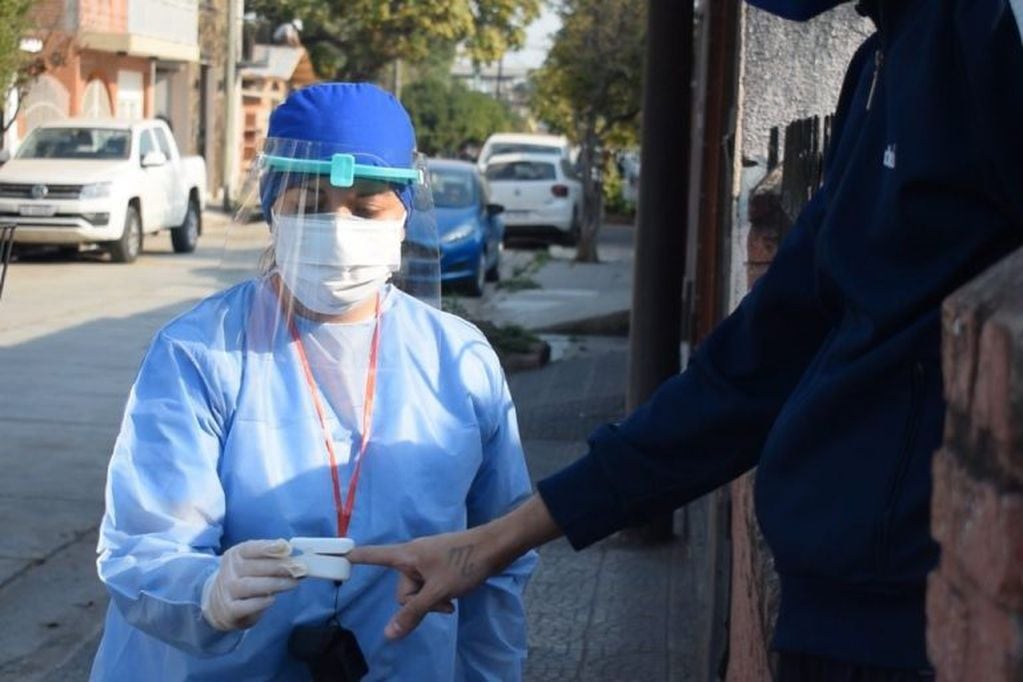 En el barrio Norte de La Quiaca se hará controles a la población, ante la sospecha de que puede haber casos de coronavirus.