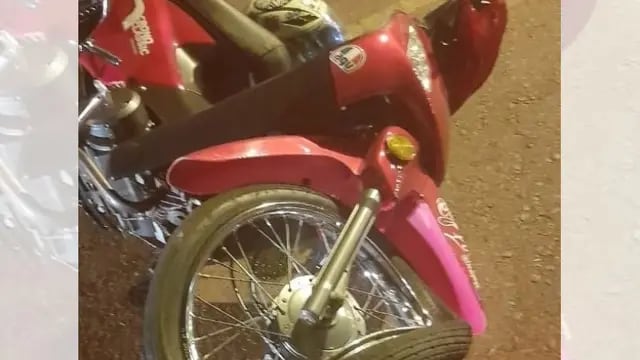 Puerto Iguazú: despistó con su moto y resultó lesionado