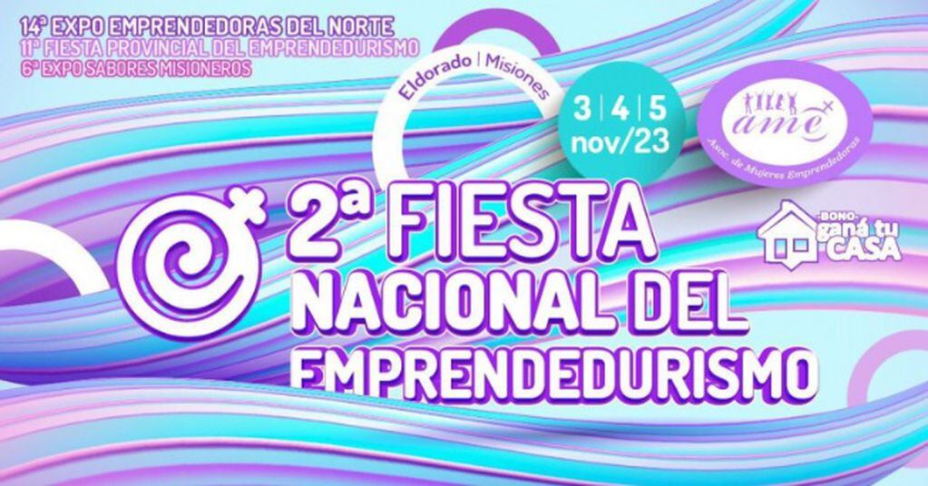 Se viene una nueva edición de la Fiesta del Emprendedurismo en Eldorado.