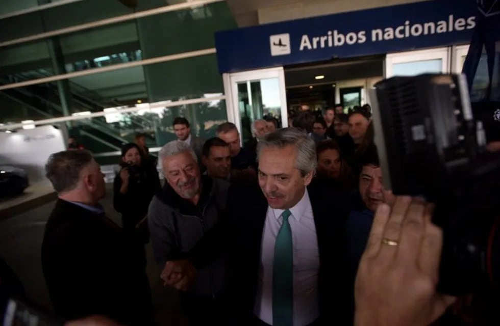 Alberto Fernández en Córdoba.