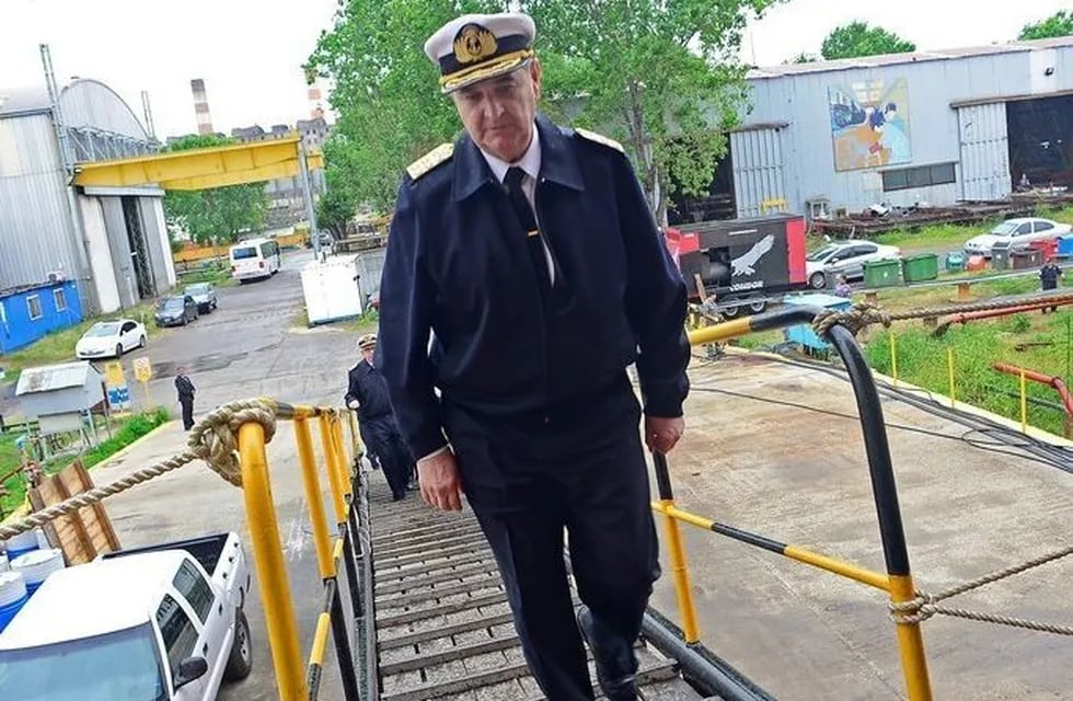 El Almirante Marcelo Srur fue desplazado de su cargo en noviembre de 2017.