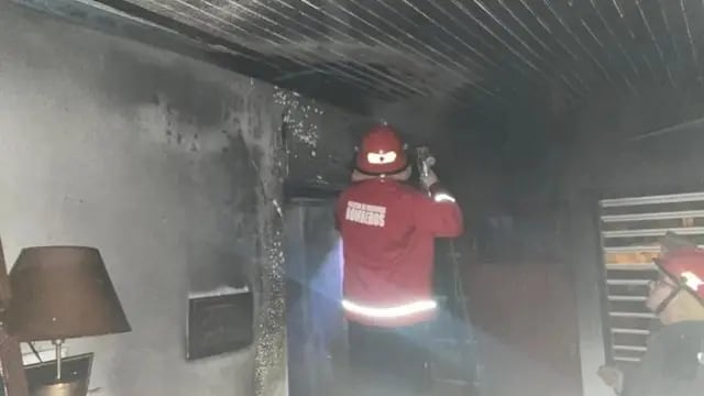 Bomberos logran sofocar un incendio en Oberá
