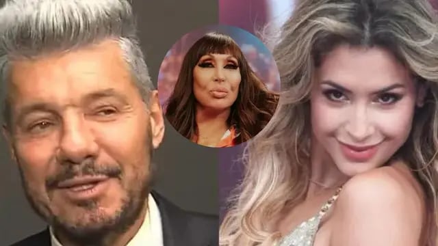 Marcelo Tinelli y Milett Figueroa a los besos: el ácido comentario de Moria Casán a la nueva pareja