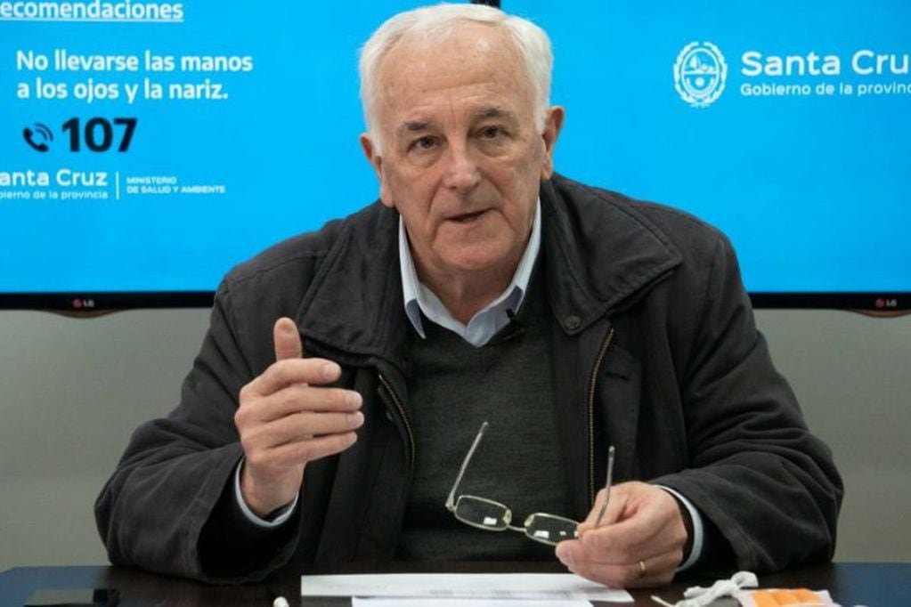 Dr. Juan Carlos Nadalich, ministro de salud de Santa Cruz.