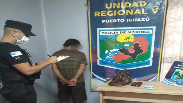Hombre detenido acusado de robar en una vivienda en Comandante Andresito