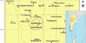 Tembló en San Luis: un sismo de 4,6 de magnitud cerca de Villa Mercedes