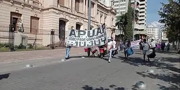 Marcha de APUAP en Jujuy