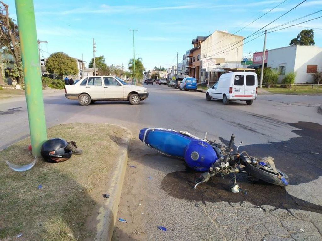 Accidente y fallecido Gualeguaychú
Crédito: PER