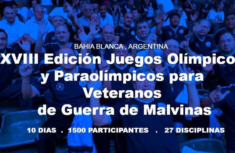 Olimpiadas de Veteranos de Guerra  Bahia Blanca 2019