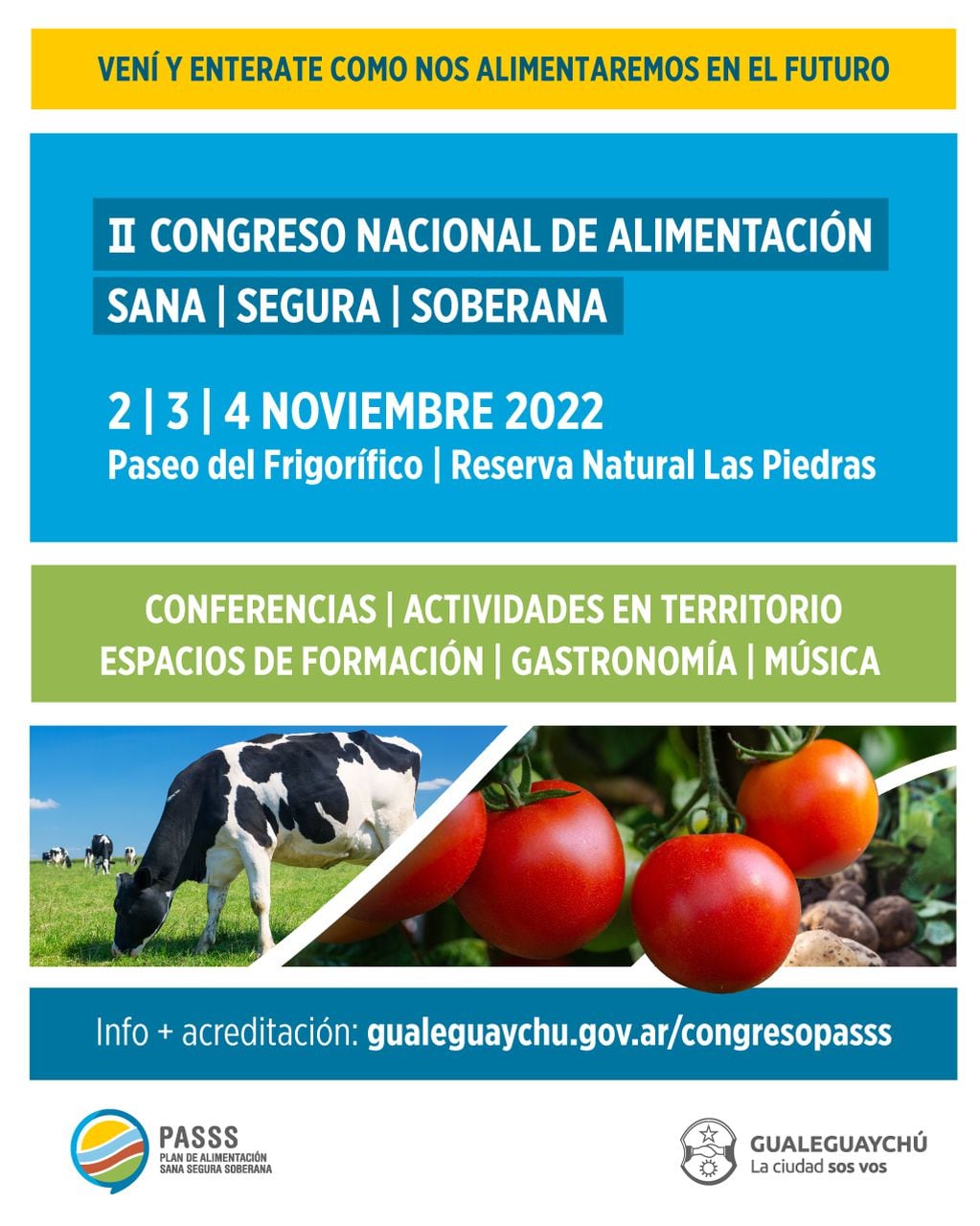 Congreso PASSS en Gualeguaychú - 2,3 y 4 de noviembre.
