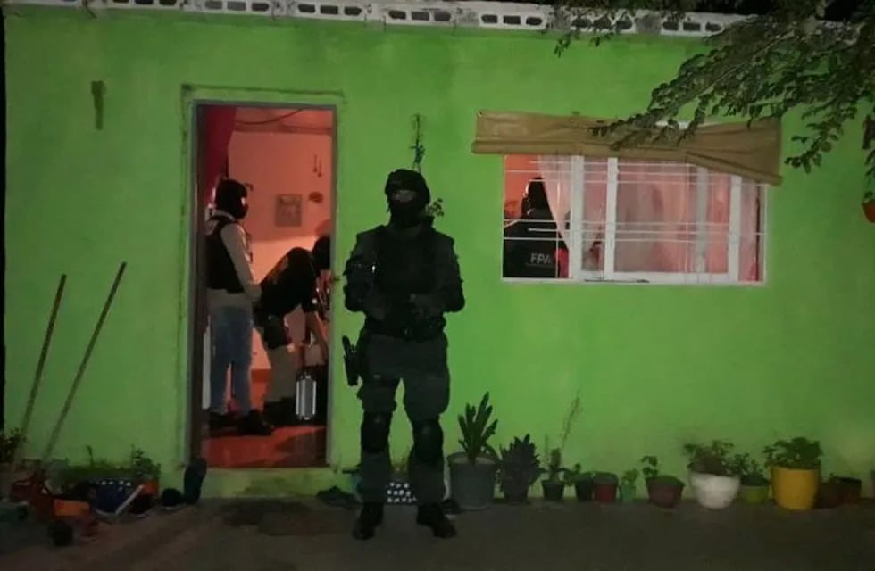 La Policía Antinarcotráfico llevó a cabo el operativo en Pilar.