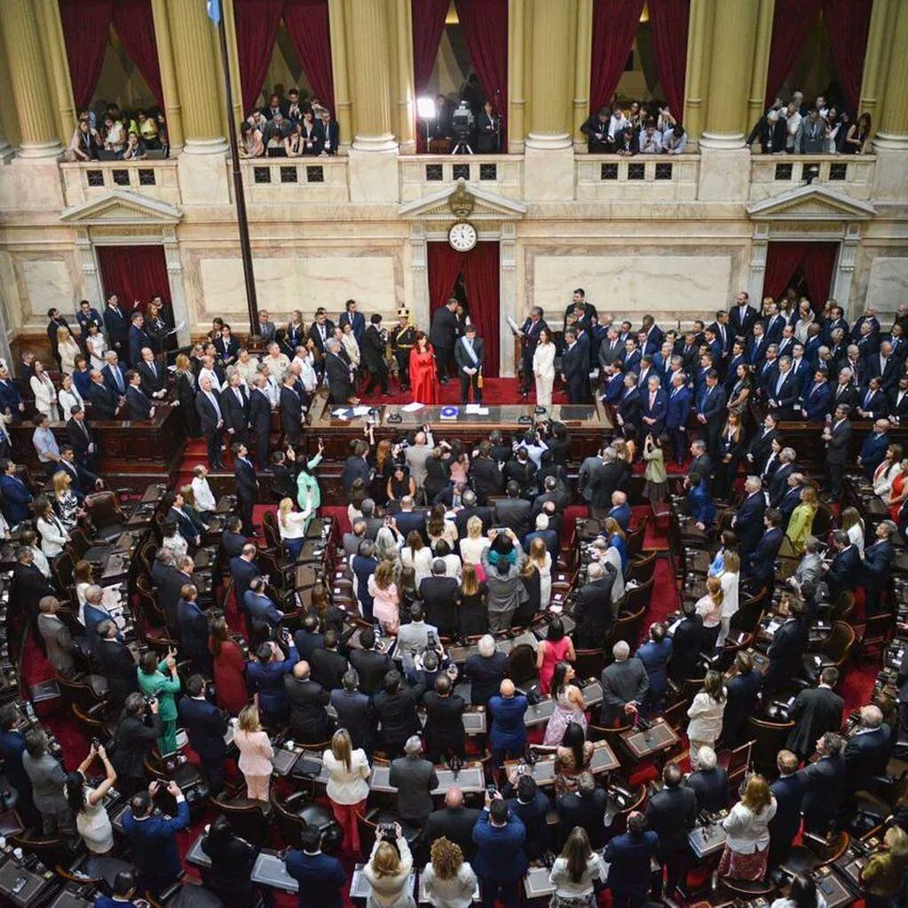 Asamblea Legislativa de la asunción de Milei