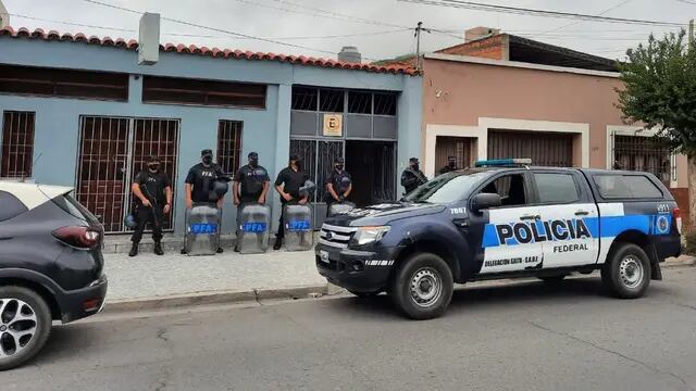 Allanamiento en una iglesia evangélica de Salta