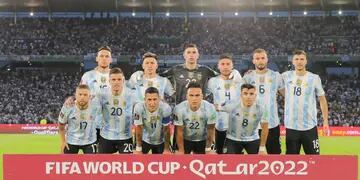 Argentina y su formación previa al partido con Colombia en el Kempes