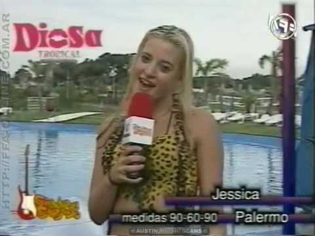 Jesica Cirio en Diosa tropical.
