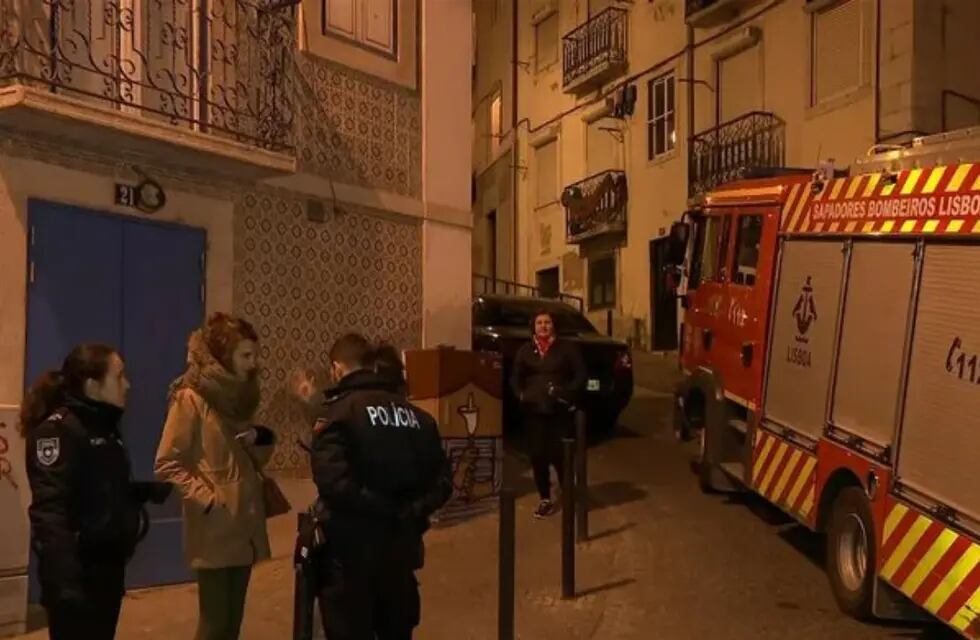 Trágico incendio en un edificio en Portugal: dos argentinos entre los 14 heridos.