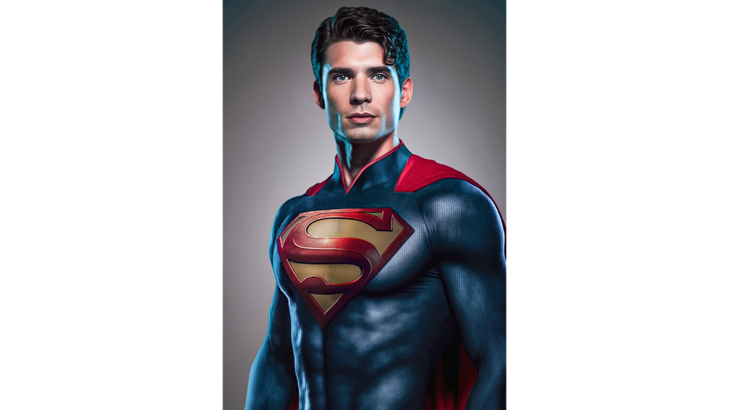 La inteligencia artificial hizo a David Corenswet como Superman.