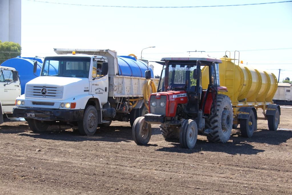 La Municipalidad de Tres Arroyos presentó los nuevos equipos de riego