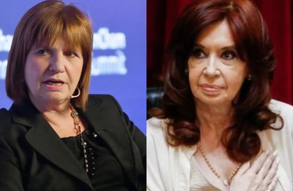 Fuerte cruce entre Patricia Bullrich y Cristina Kirchner.
