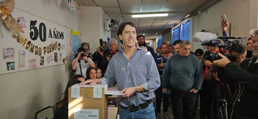 Martín Berhongaray, el principal candidato de la oposición en las elecciones de La Pampa.