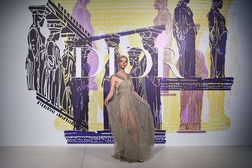 El impactante look de Anya Taylor-Joy para el desfile de Dior