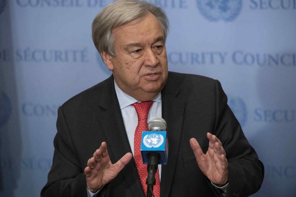 António Guterres se refirió a "un pacto de solidaridad climática o un pacto con el suicidio".  Foto: DPA.