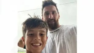 El niño que juega en el Inter Miami con el hijo de Messi.
