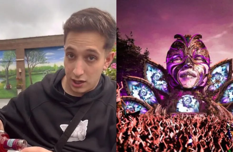 El joven fue a Tomorrowland y se hizo viral por su insóiita reflexión.
