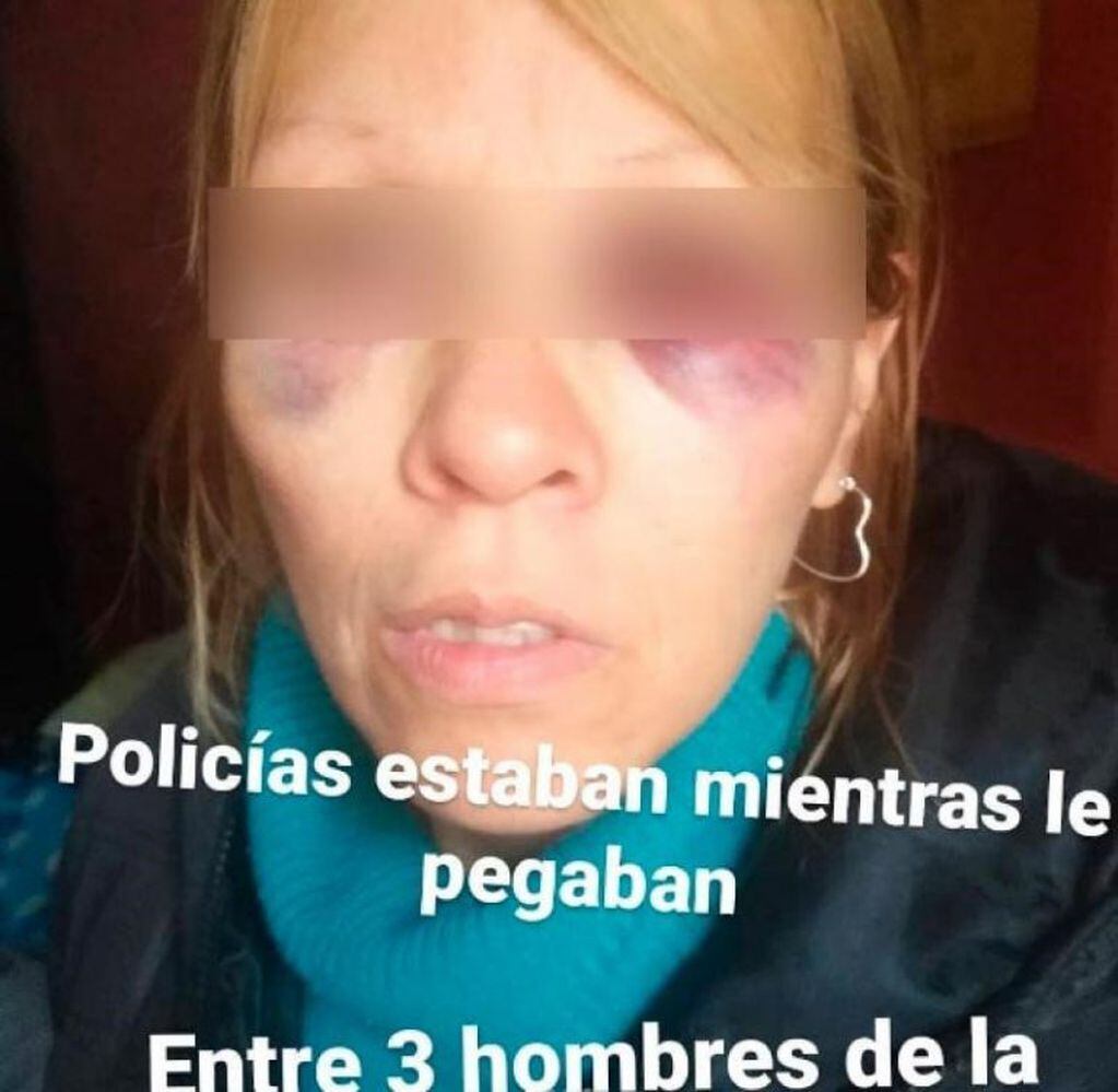 Grave acusación de una mujer en La Falda. (Foto: Facebook).