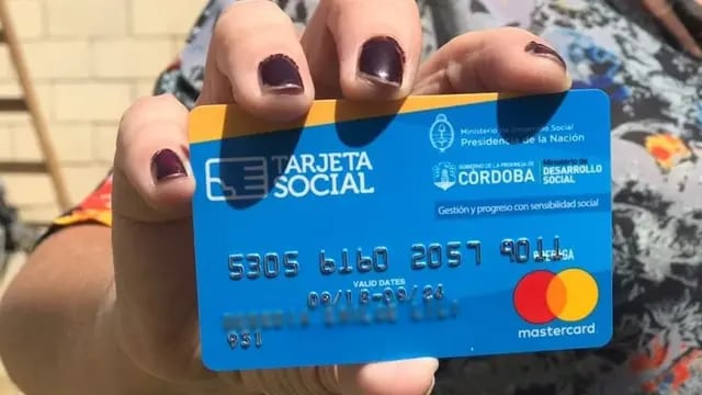 Pago de la Tarjeta Social en Córdoba