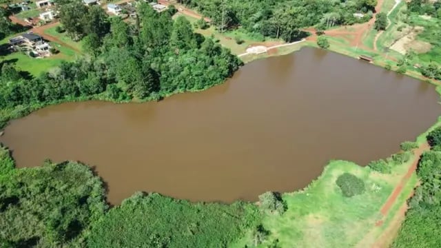 Continúan ejecutándose obras de puesta en valor del lago Ziegler en Eldorado