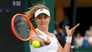 Nadia Podoroska en Wimbledon