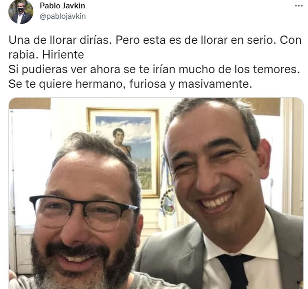 Pablo Javkin despidió a Gerardo Rozín en redes sociales