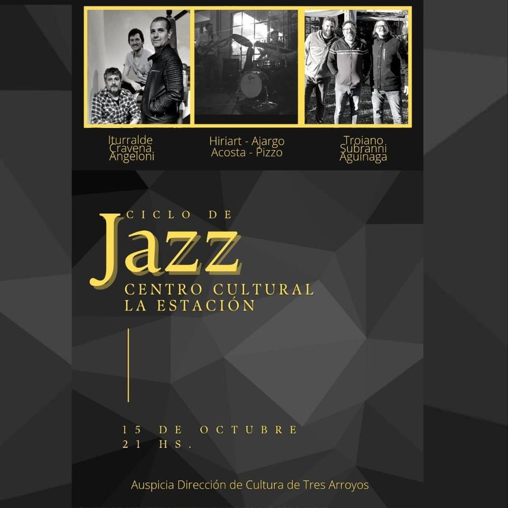 Ciclo de Jazz en el Centro Cultural La Estación de Tres Arroyos