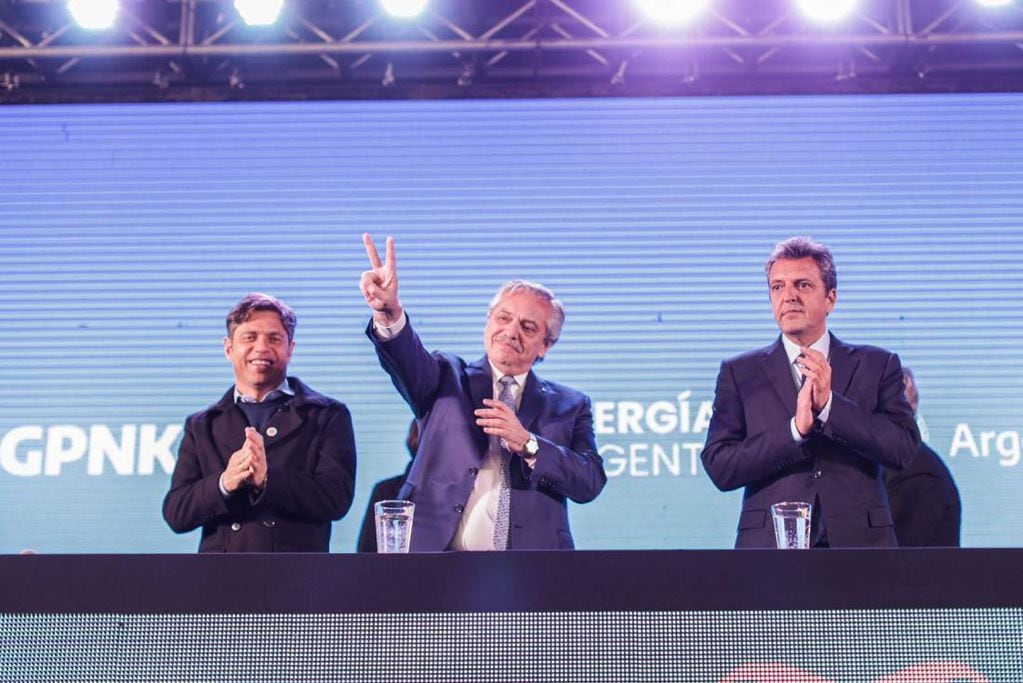 El presidente Alberto Fernández destacó la obra del Gasoducto por la "independencia energética". 