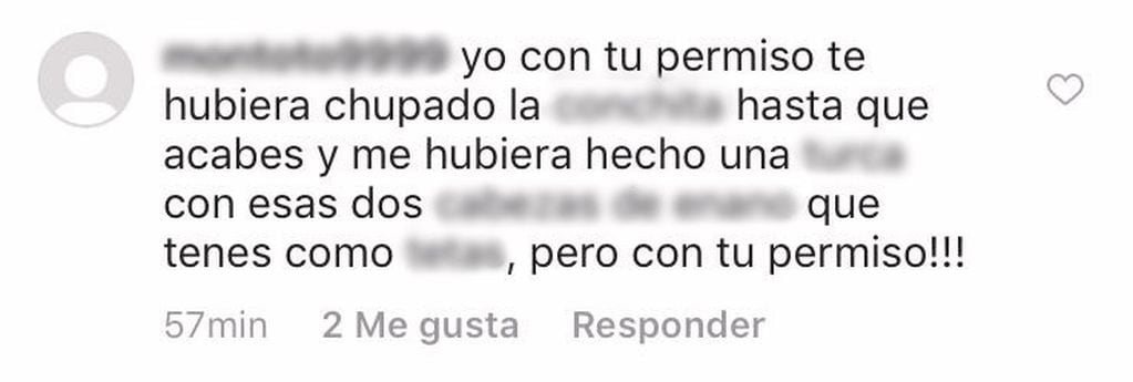 (Comentarios en Instagram)