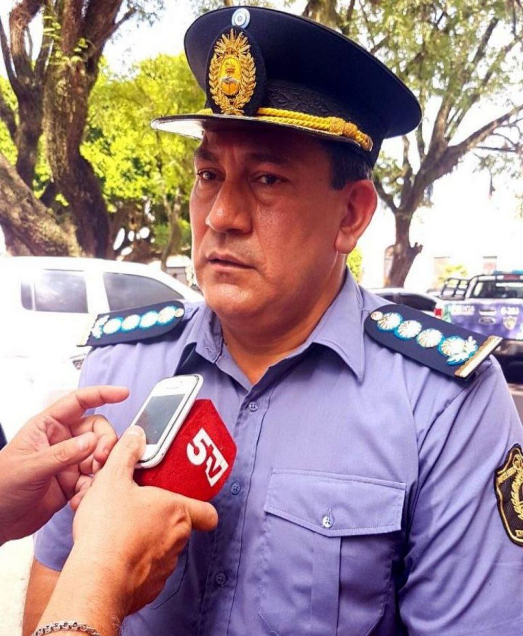 Imagen archivo. Félix Barboza, jefe de la Policía de Corrientes.