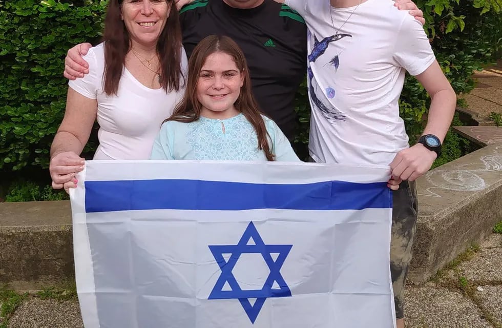 La familia argentina que cuenta sus vivencias de la actualidad de Israel.