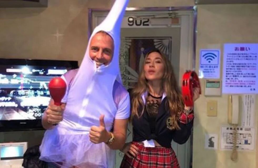 Marley y Jimena Barón protagonizaron un divertido blooper con un inodoro inteligente en su viaje por Japón.