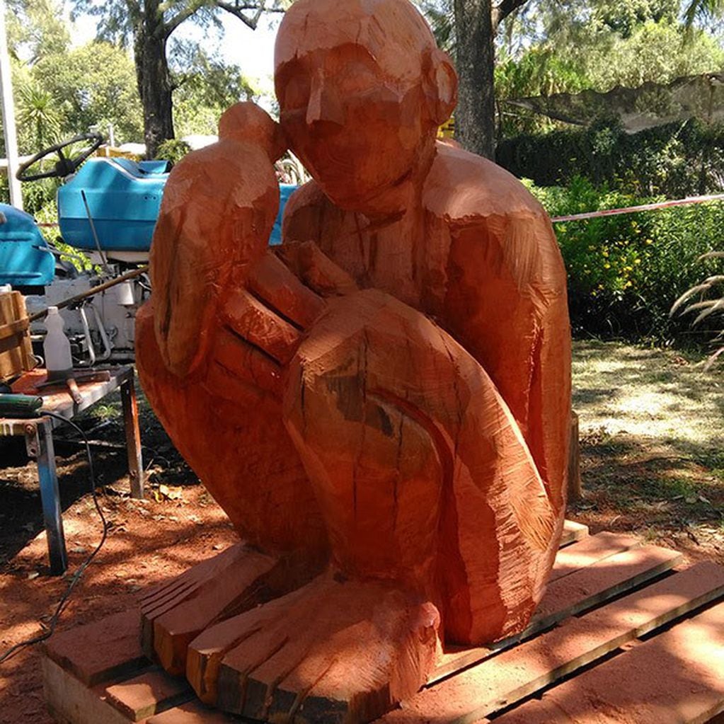 Escultura que se emplazará en el Parque Independencia