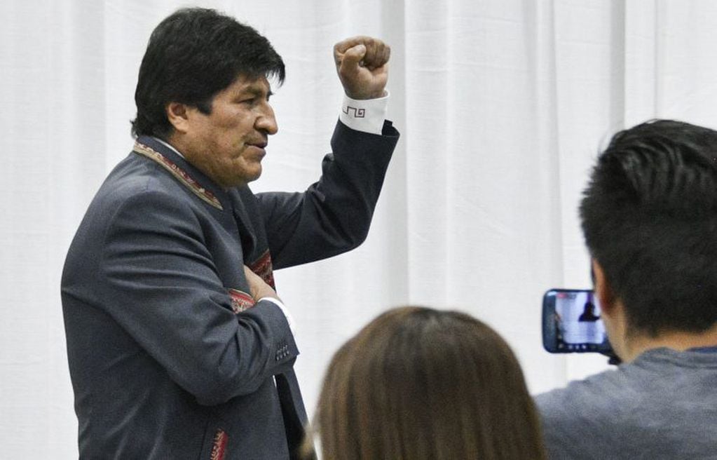 Evo Morales. (Foto: AIZAR RALDES / AFP)