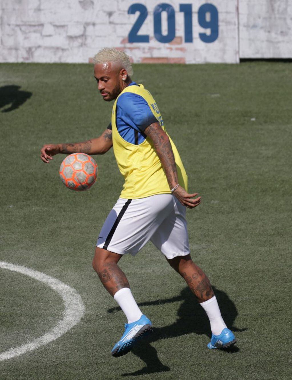 El nuevo look de Neymar (Foto: REUTERS/Rahel Patrasso)