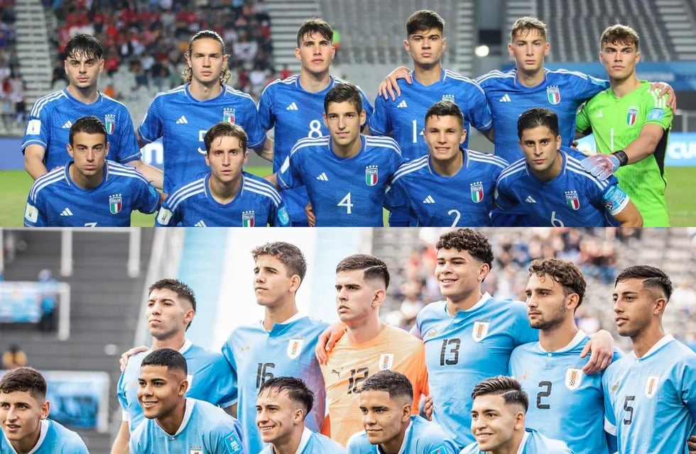 Italianos y uruguayos definirán el Mundial Sub 20 en La Plata.