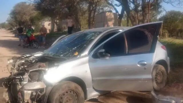 Accidente vehicular en zona rural de Arroyito