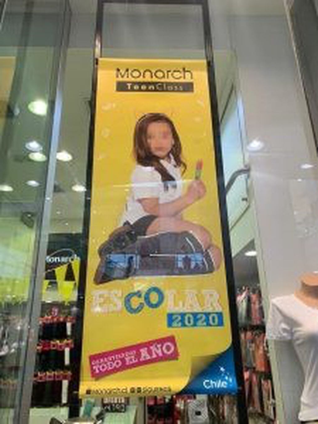 El anuncio de la marca 'Monarch'.