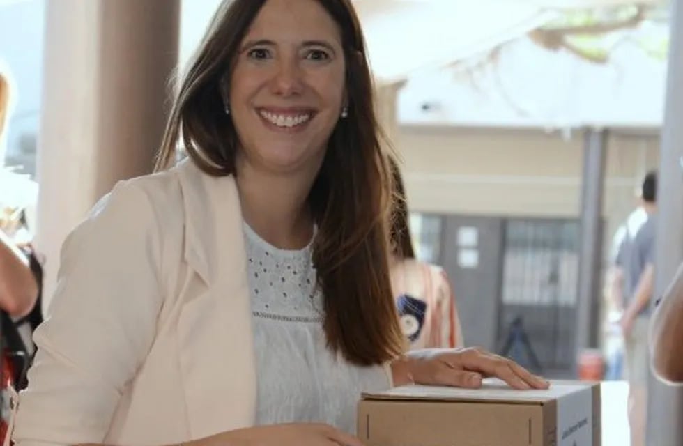 Marisa Uceda, candidata a diputada nacional en primer término por el Frente de Todos, Mendoza.