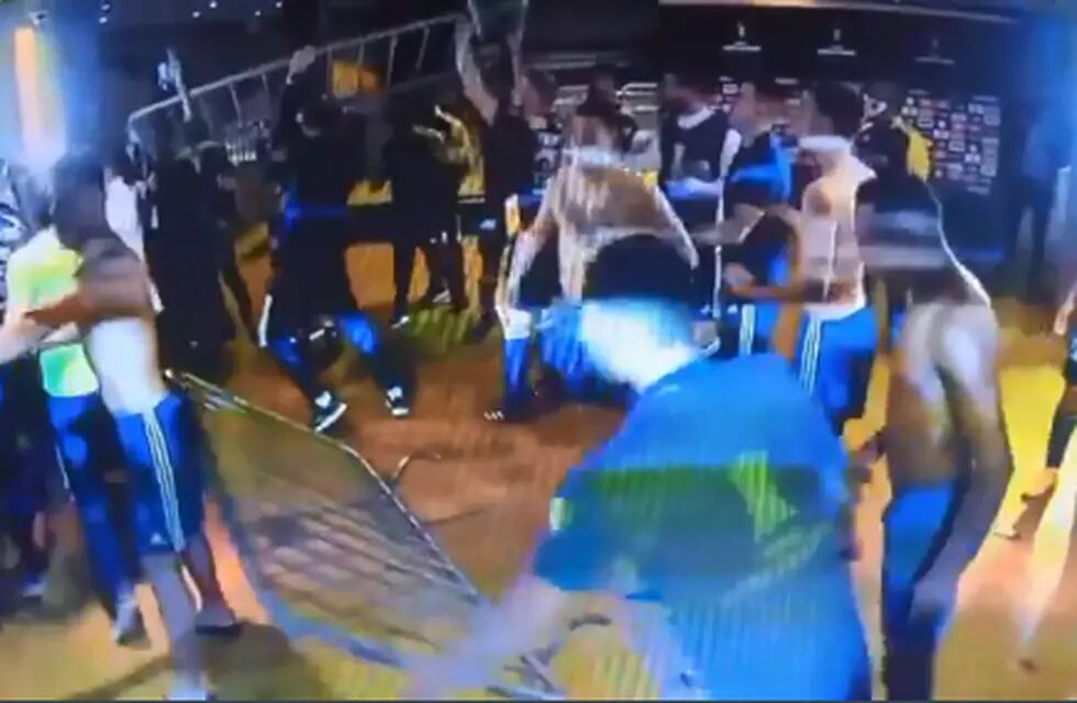 Copa Libertadores: incidentes luego del partido de Boca, le tiraron gas pimienta a los jugadores