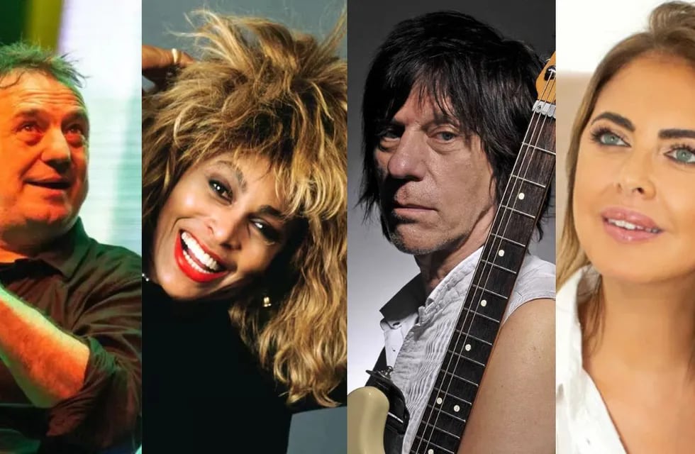 Ricardo Iorio, Tina Turner, Jeff Beck y Silvina Luna, entre las muertes que más conmovieron en el 2023.