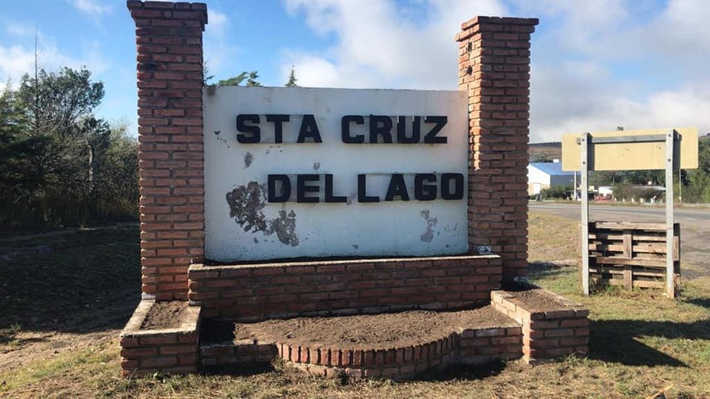 Localidad de Villa Santa Cruz del Lago.
