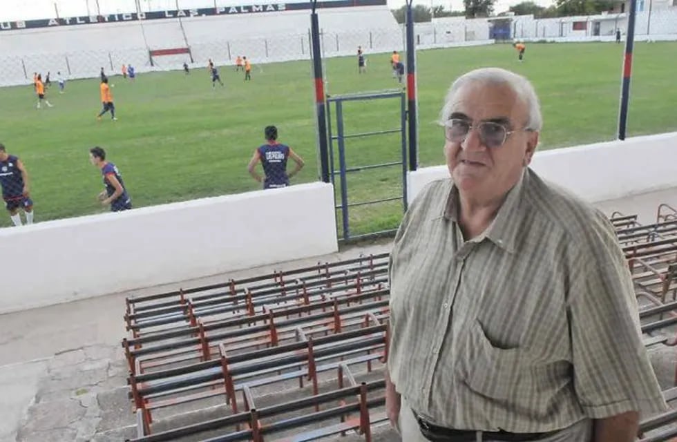 Desde 1981 Hugo Chiatti es presidente de Las Palmas. Récord en el fútbol de Córdoba.